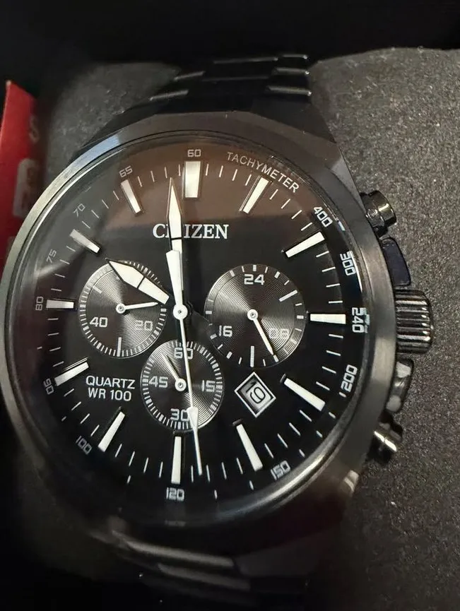 Citizen Men.s 0520-s114268 Nuevo Black 40mm, foto 2 de 4